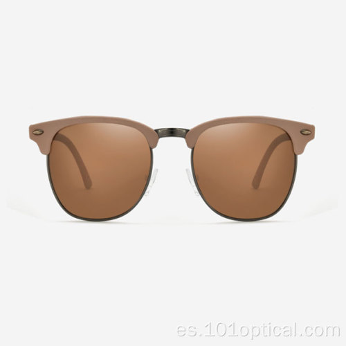 Gafas de sol cuadradas Clubmaster para mujer y hombre